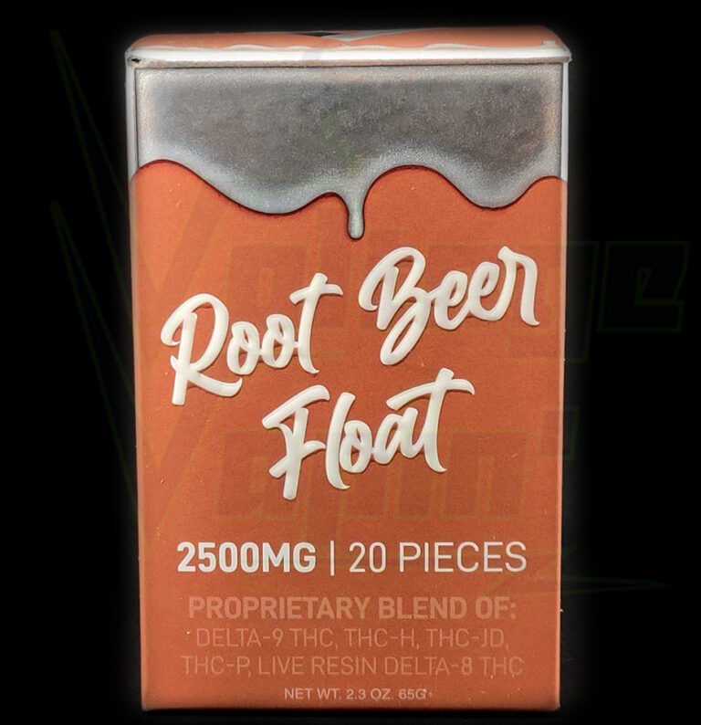 root beer float live resin gummies