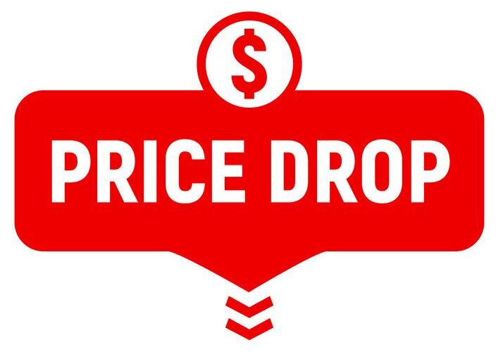 price drop