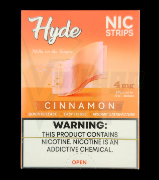 hyde nic strips cinnamon