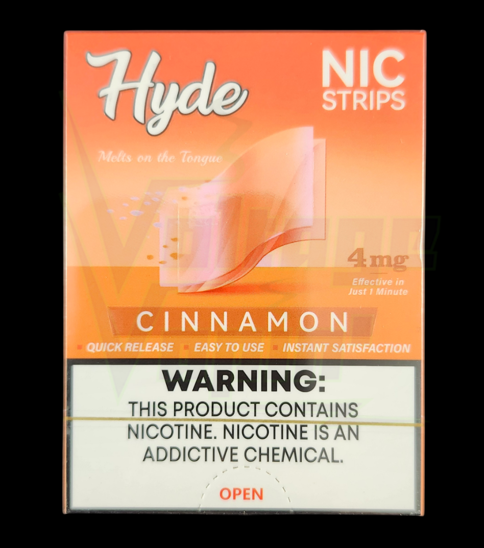 hyde nic strips cinnamon