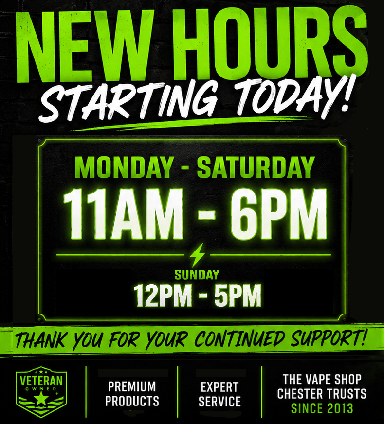 new hours start now