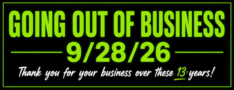 out of business bannerr