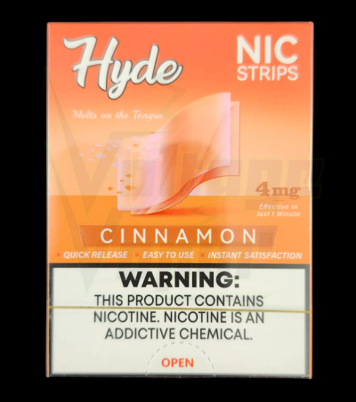 hyde nic strips cinnamon
